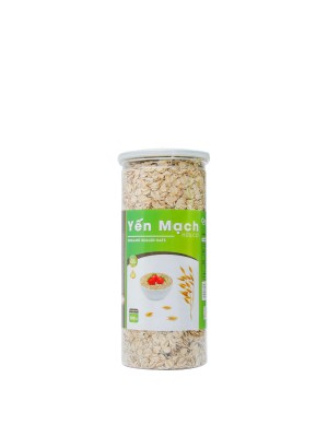 Yến Mạch hữu cơ cán nguyên hũ 500g